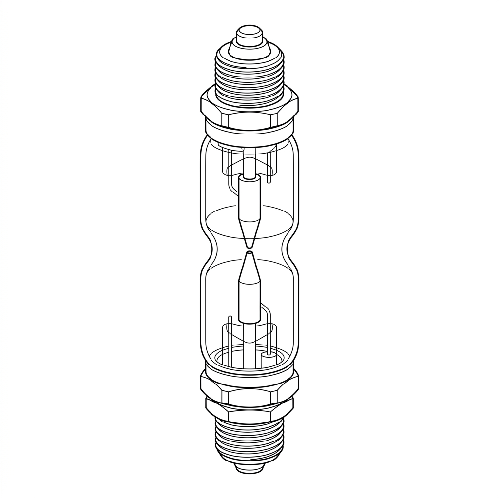 Osram XBO 4000W/HS XL OFR — illusztratív vonalrajz